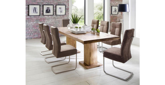 ESSTISCH in Holz 180/90/76 cm  - KONVENTIONELL, Holz (180/90/76cm) - Linea Natura