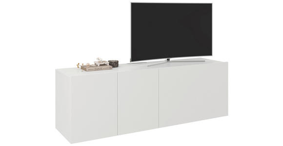 LOWBOARD  in 150/50/42 cm  - Weiß, Design, Holzwerkstoff (150/50/42cm) - Hom`in