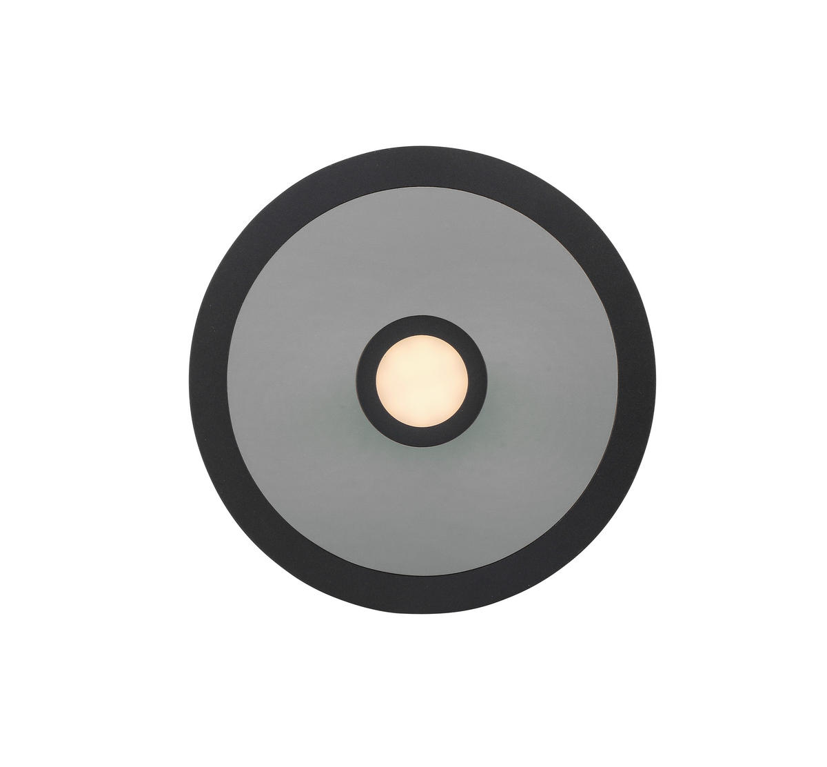 LED-STRAHLER 17/10 cm   - Schwarz, LIFESTYLE, Kunststoff/Metall (17/10cm) - Novel