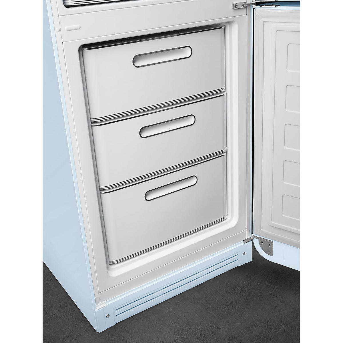 KÜHL-GEFRIER-KOMBINATION 60/196,8/72,8 cm FAB32RPB5  - Pastellblau, Basics, Metall (60/196,8/72,8cm) - SMEG
