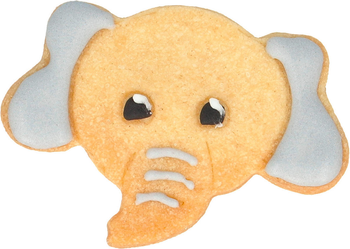 KEKSAUSSTECHFORM - Basics, Metall (6,5/4,7/2,5cm) - Birkmann