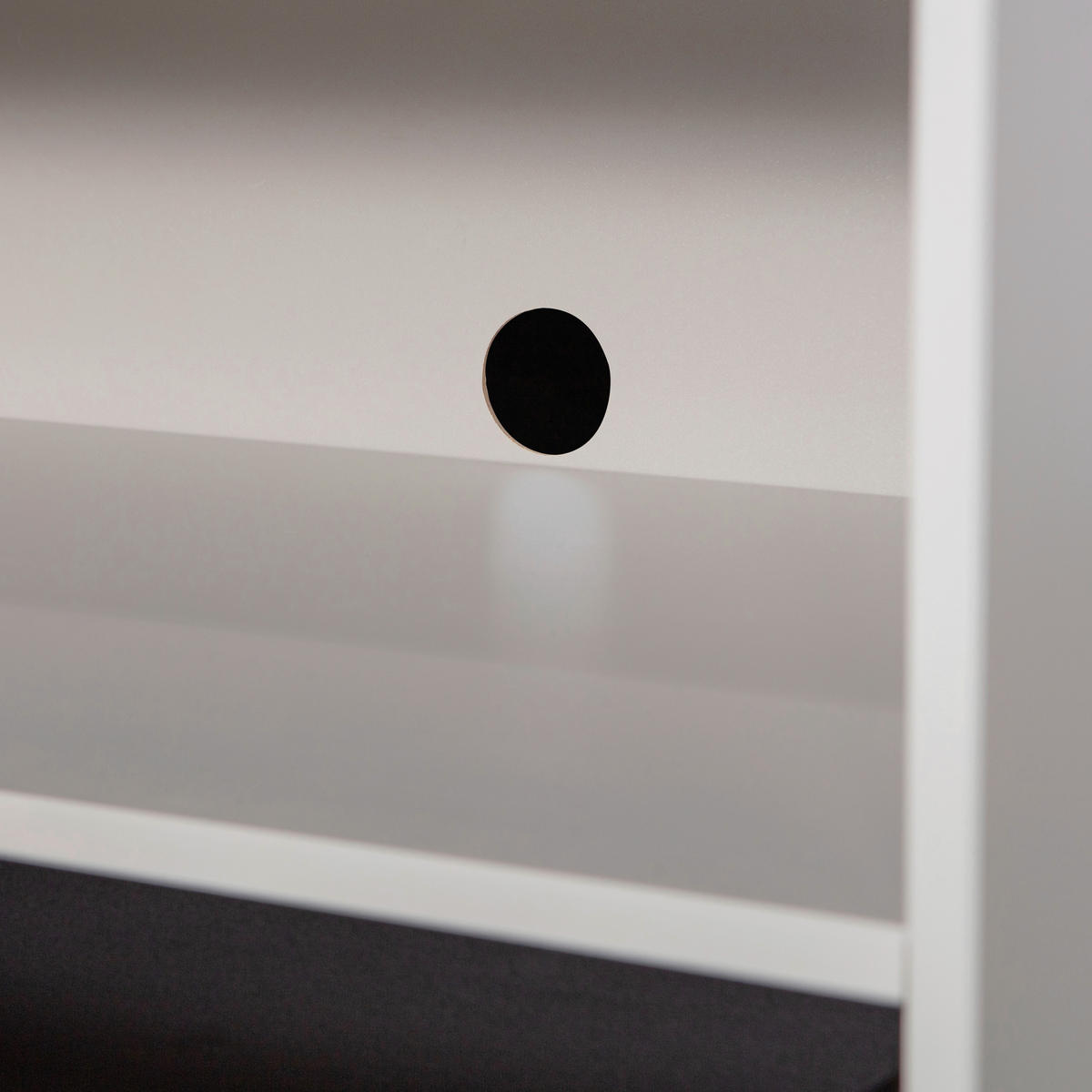 LOWBOARD Yissa 70/46/44 cm 1 Schublade(n) stehend  - Grau, Design, Holz (70/46/44cm) - Livetastic