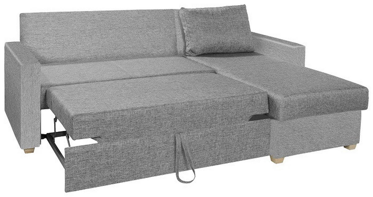 SJEDEĆA GARNITURA drvo  siva   - siva/boje hrasta, Design, drvo (230/155cm)