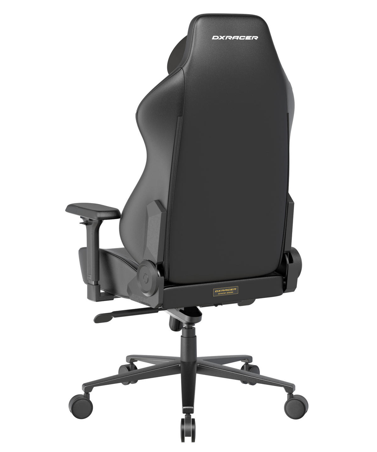 GAMINGSTUHL Schwarz Metall, Textil   - Schwarz, KONVENTIONELL, Textil/Metall (70/132/70cm) - Dxracer