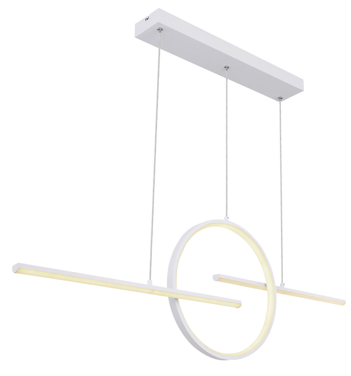 ZÁVĚSNÉ LED SVÍTIDLO, 124/10,5/150 cm  - Design (124/10,5/150cm) - Globo