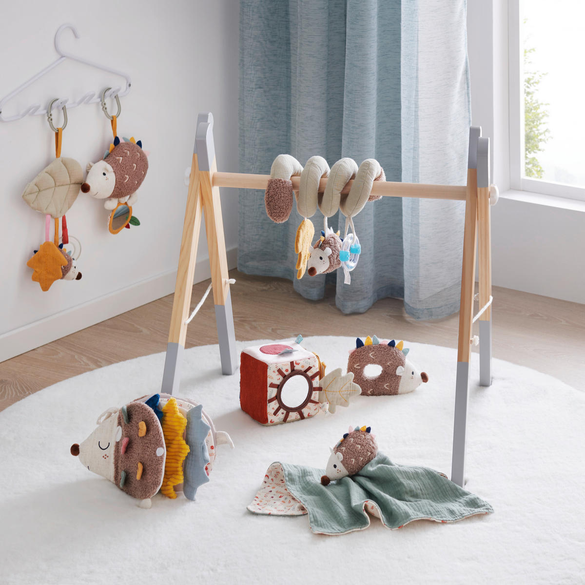 HRKÁLKA - svetlohnedá/béžová, Trend, textil/plast (16/12/4cm) - Patinio
