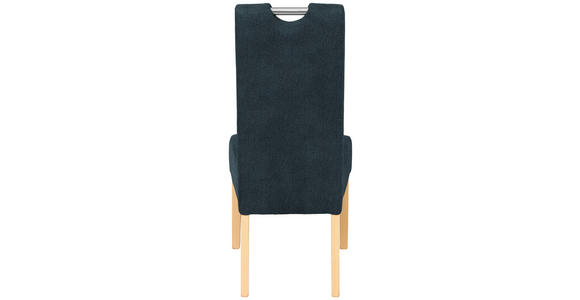 STUHL in Holz, Metall, Textil Anthrazit, Buchefarben  - Anthrazit/Buchefarben, Natur, Holz/Textil (47/103/60cm) - Cantus