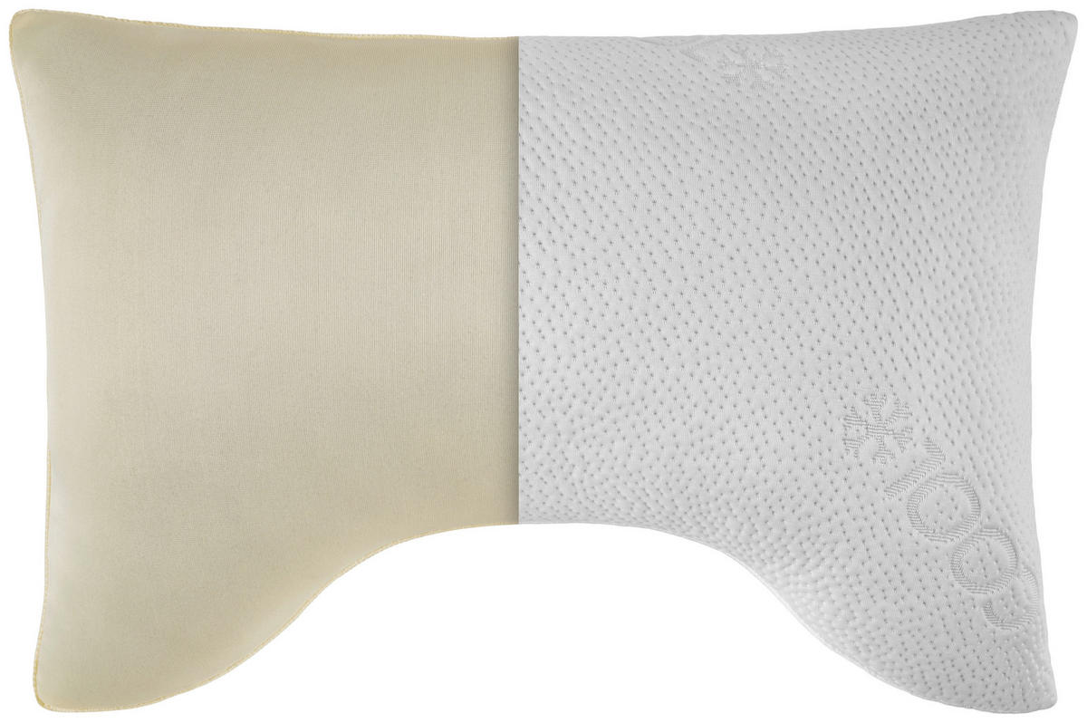 KOPFKISSEN        60/17/40 cm  - Weiß, Basics, Textil (60/17/40cm) - Boxxx