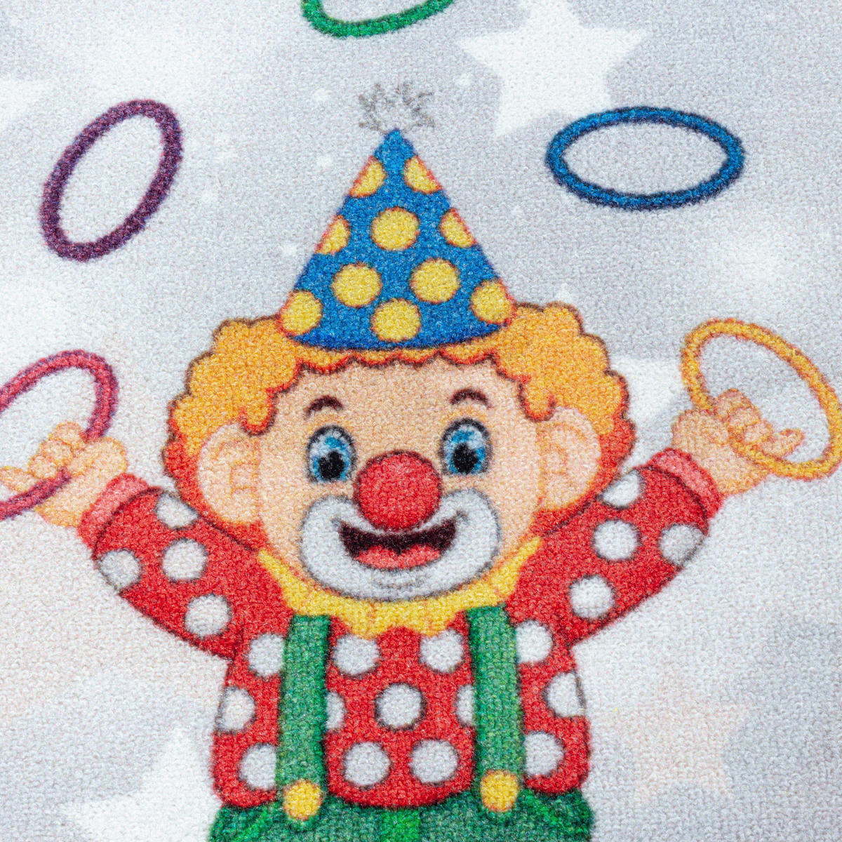 SPIELTEPPICH 100/150 cm Play 2909 grau  - Grau, Trend, Kunststoff/Textil (100/150cm)