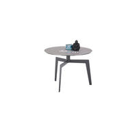 COUCHTISCH in Keramik 60/60/45 cm  - Schwarz/Grau, Design, Keramik/Metall (60/60/45cm) - Boxxx