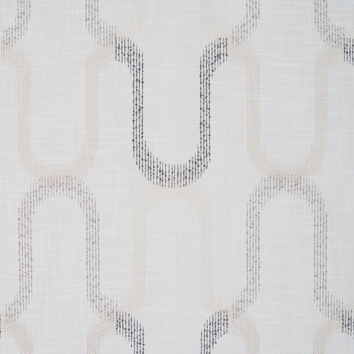 FERTIGVORHANG halbtransparent  - Schwarz/Grau, KONVENTIONELL, Textil (135/245cm) - Esposa