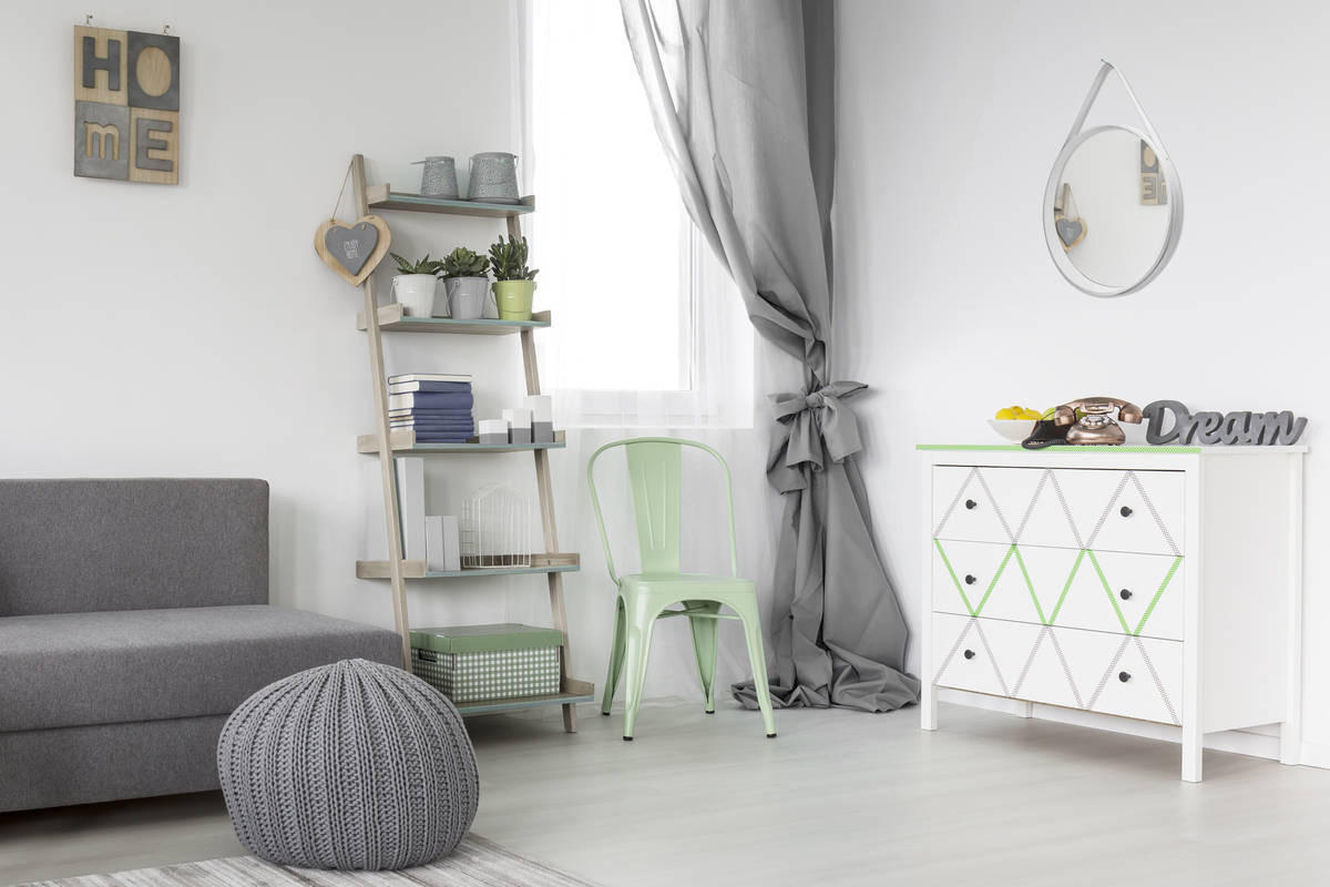 WANDSPIEGEL 49,5/49,5/3,5-7,5 cm  - Weiss, Trend, Glas/Holzwerkstoff (49,5/49,5/3,5-7,5cm) - Kayoom