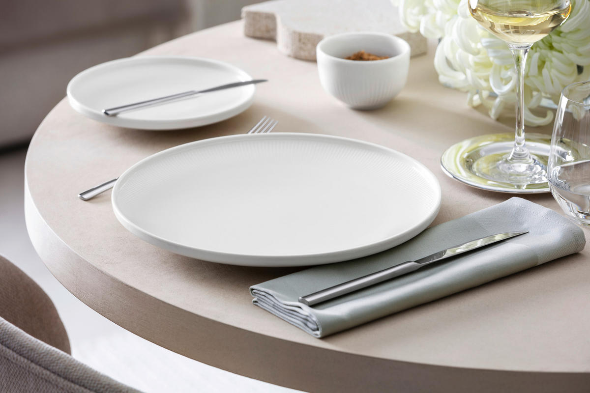 SPEISETELLER Afina 27 cm  - Weiss, Konventionell, Keramik (27cm) - Villeroy & Boch