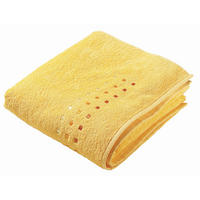 DUSCHHANDDUK 70/140 cm  - gul, Klassisk, textil (70/140cm) - Best Price