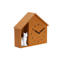 WANDUHR  Dunkelgelb  - Dunkelgelb, Basics, Kunststoff (24.9/27cm) - Karlsson