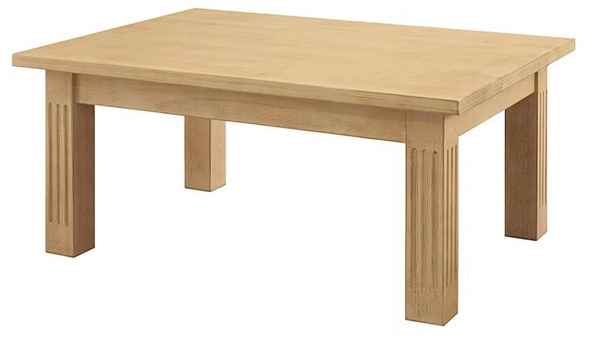 COUCHTISCH Pinie massiv 105/75/44 cm rechteckig Beige  - Beige, Design, Holz (105/75/44cm) - Livetastic