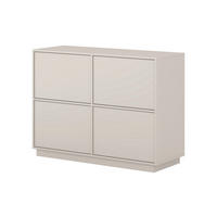 SIDEBOARD Japandi 111/82,5/41,5 cm  - Kaschmir, Design, Holzwerkstoff (111/82,5/41,5cm) - MID.YOU