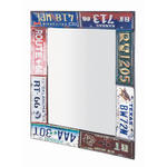 WANDSPIEGEL 61/81/5 cm    in rechteckig  - Edelstahlfarben/Multicolor, Design, Metall (61/81/5cm) - Carryhome