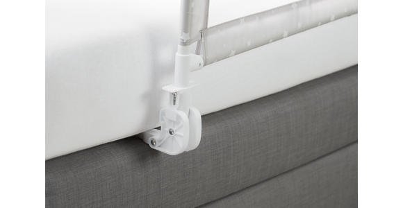 BETTSCHUTZGITTER 135/60 cm - Grau, Basics, Kunststoff/Metall (135/60cm) - My Baby Lou