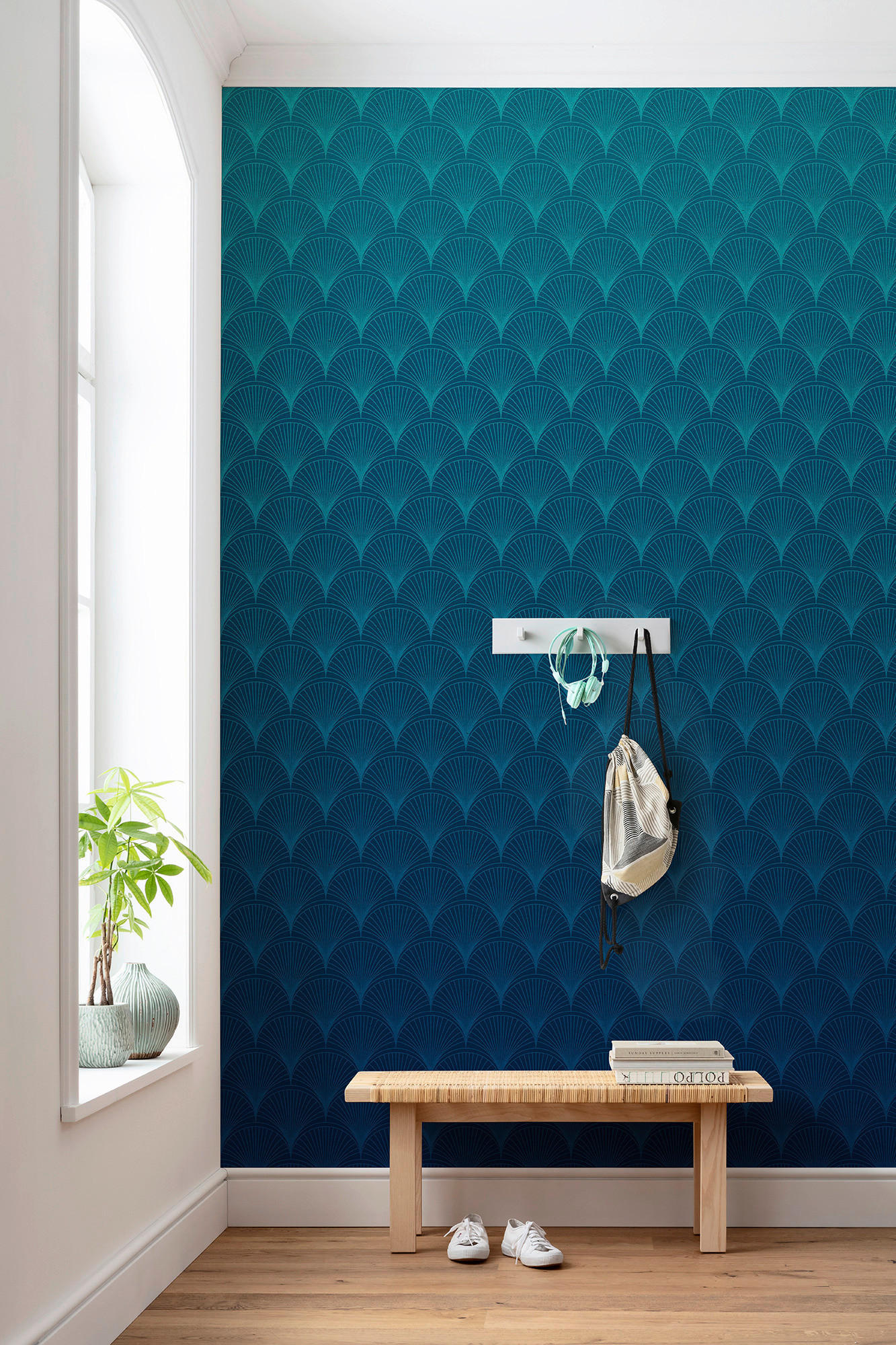 VLIESTAPETE  - Blau, Basics (200/280cm) - Xora