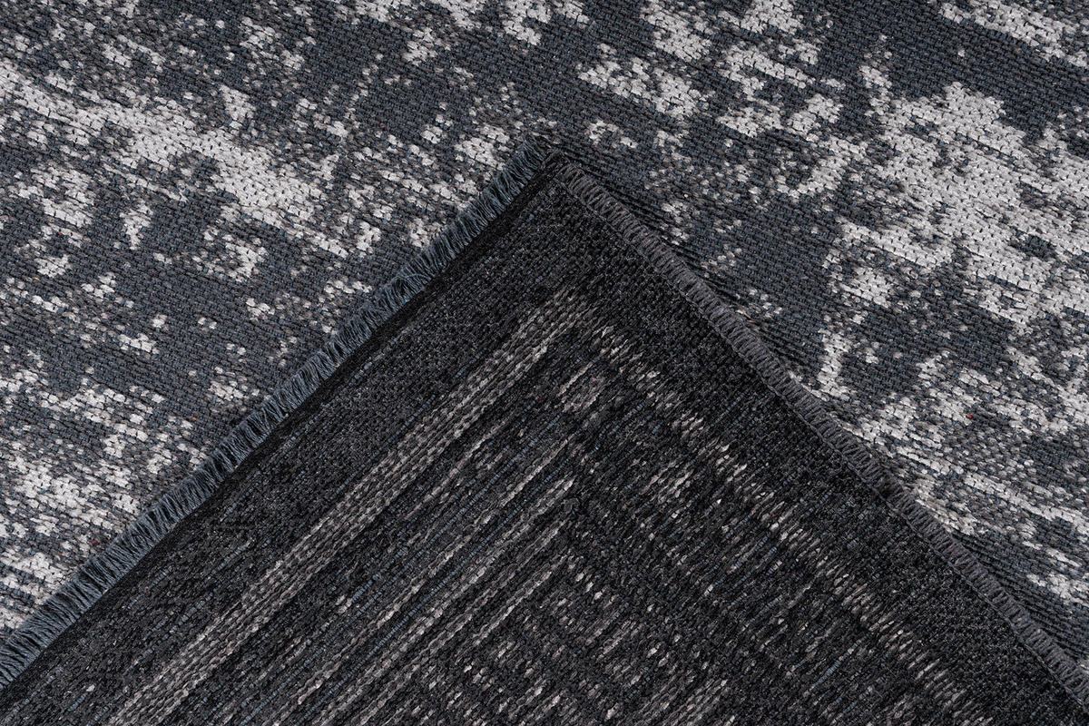 FLATVÄVD MATTA 160/230 cm Kalea  - grå, Basics, textil (160/230cm) - Kayoom