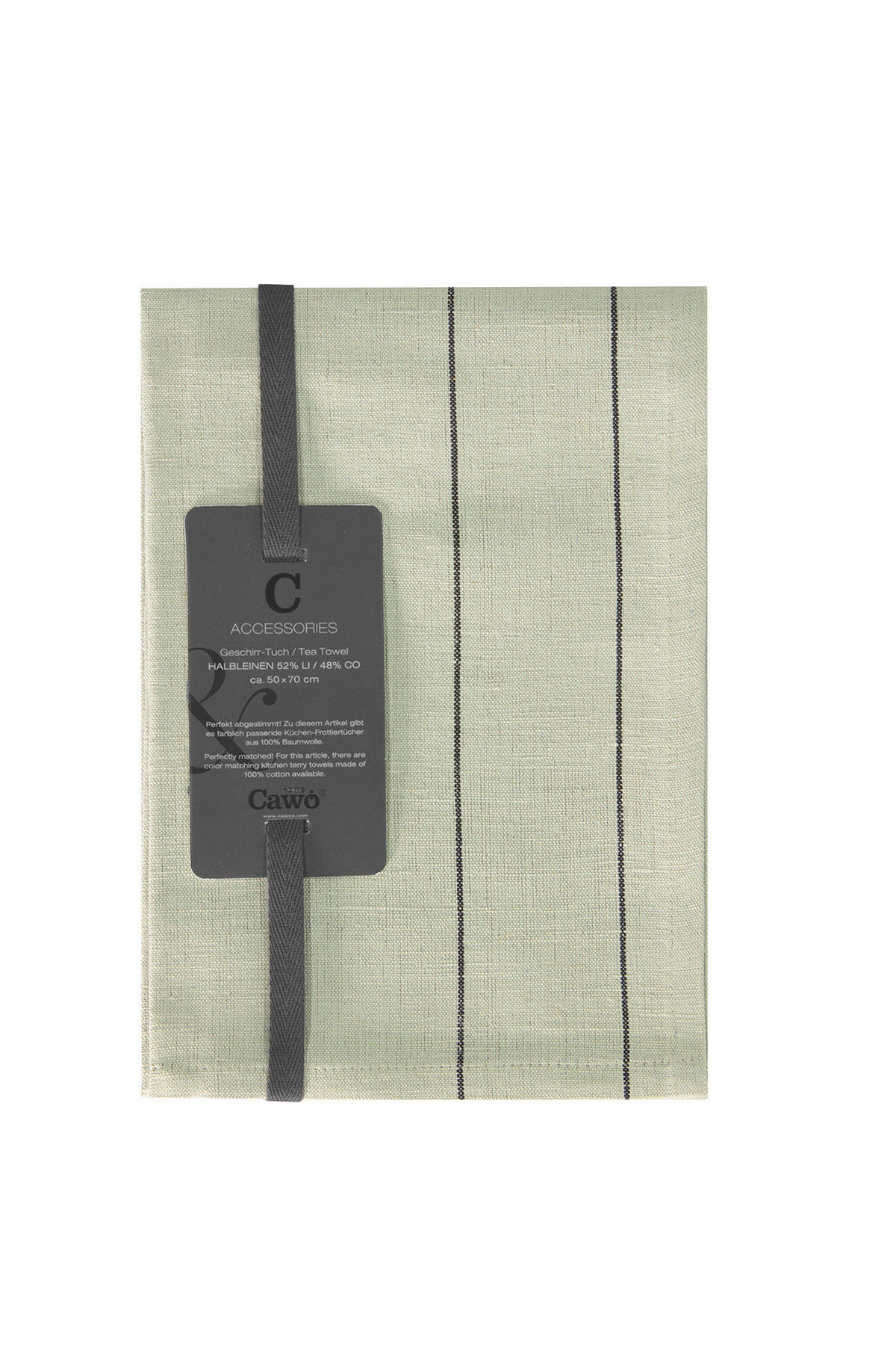 GESCHIRRTUCH Grün  - Grün, Basics, Textil (50/70cm) - Cawoe