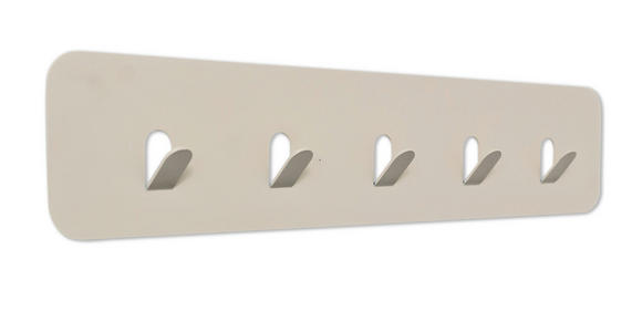 HAKENLEISTE  in Creme  - Creme, Design, Metall (50/10/3cm) - Xora