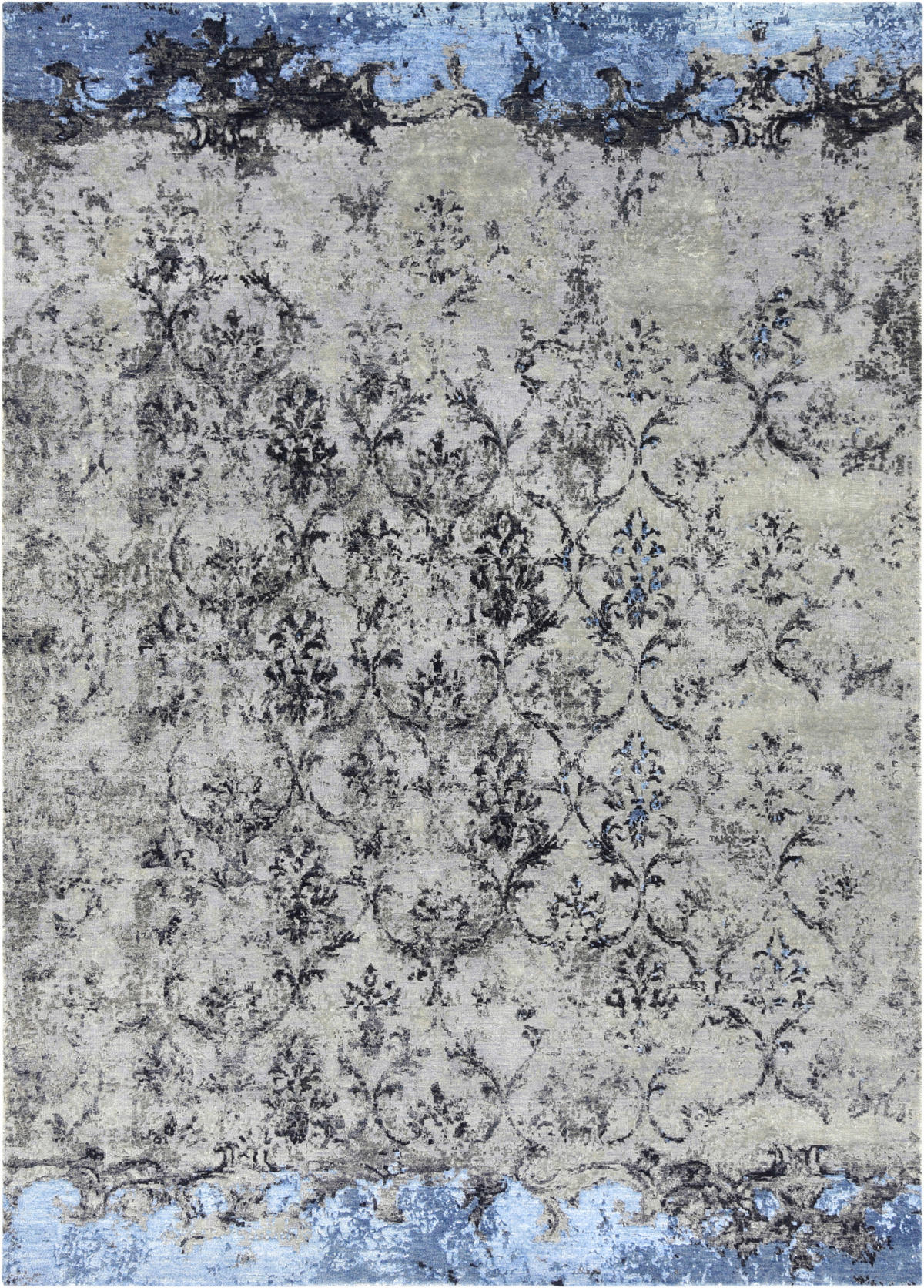 ORIENTTEPPICH 150/200 cm  - Blau/Anthrazit, Design, Textil (150/200cm) - Cazaris