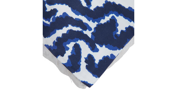 ZIERKISSEN 40/60 cm - Blau/Weiß, Basics, Textil (40/60cm) - Novel