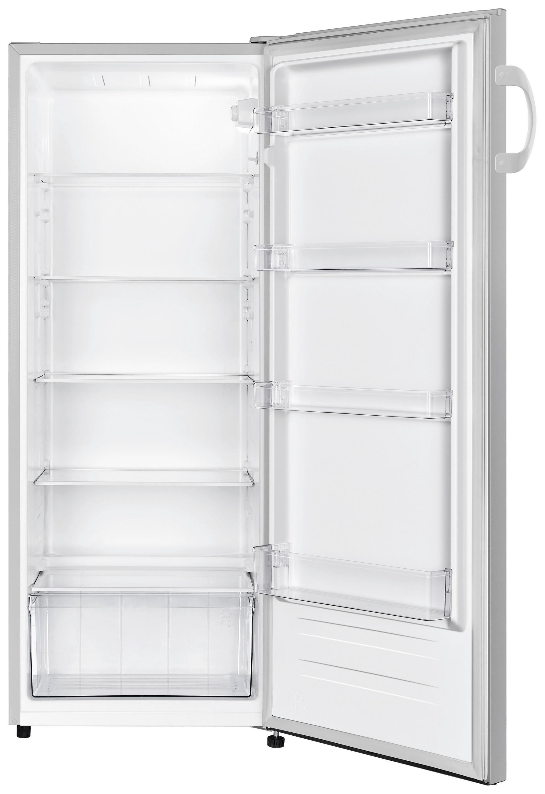 KÜHLSCHRANK 55/143,4/54,2 cm R4142PS  - Grau, MODERN, Glas/Kunststoff (55/143,4/54,2cm) - Gorenje
