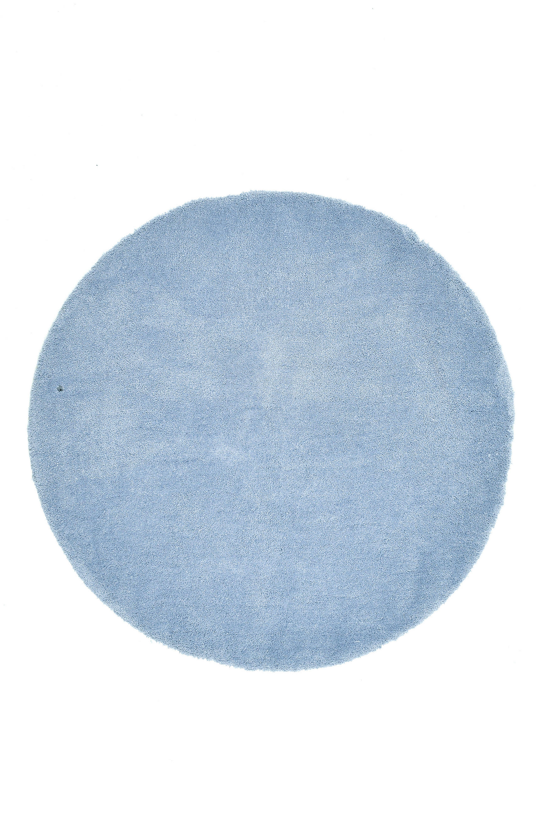 HOCHFLORTEPPICH 100/100 cm Cozy Hellblau rund  - Hellblau, Basics, Textil (100/100cm) - Tom Tailor