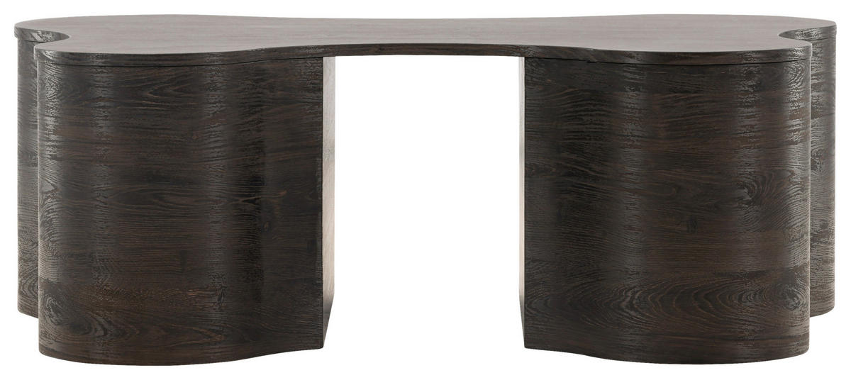 COUCHTISCH in Holz, Holzwerkstoff 130/90/45 cm  - Dunkelbraun, Design, Holz/Holzwerkstoff (130/90/45cm) - Livetastic