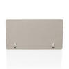 TRENNWAND Textil Taupe  - Taupe, Basics, Textil (120/62/2cm) - MID.YOU