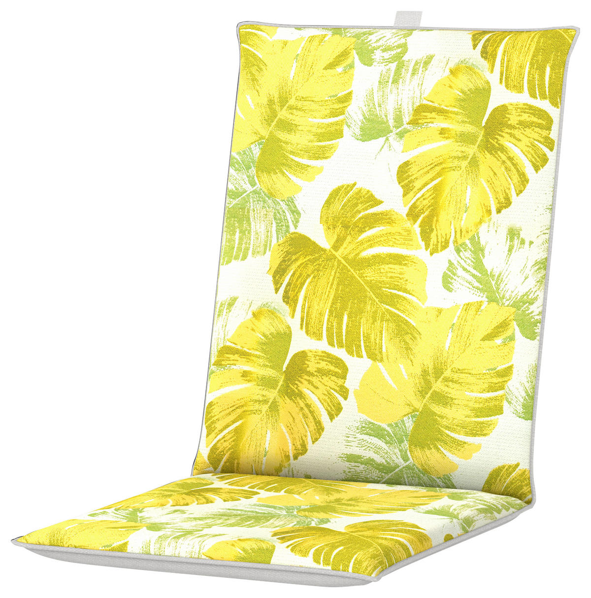 OUTDOORPOUF in  Uni  - Hellgrau, Basics, Textil (45/45cm)