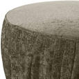 HOCKER Chenille Taupe  - Taupe/Schwarz, Design, Kunststoff/Textil (75/38/75cm) - Landscape