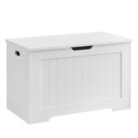 TRUHE in 76/48/40 cm  - Weiß, Trend, Holzwerkstoff (76/48/40cm) - Boxxx