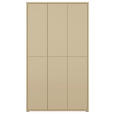 SCHUHSCHRANK  in 109,2/191,9/34,9 cm  - Hellgelb/Grau, MODERN, Holzwerkstoff/Kunststoff (109,2/191,9/34,9cm) - Carryhome