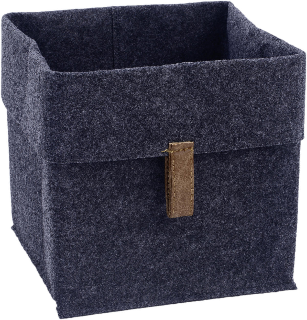 REGALKORB   - Dunkelgrau/Braun, Trend, Textil (22/21/22cm) - Landscape