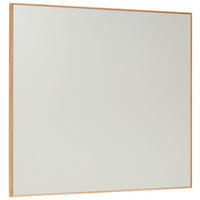 WANDSPIEGEL 85/75/3 cm  - Eichefarben, Natur, Glas/Holz (85/75/3cm) - Linea Natura