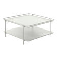 COUCHTISCH - Creme, Basics, Metall (75/75/34,3cm) - Xora