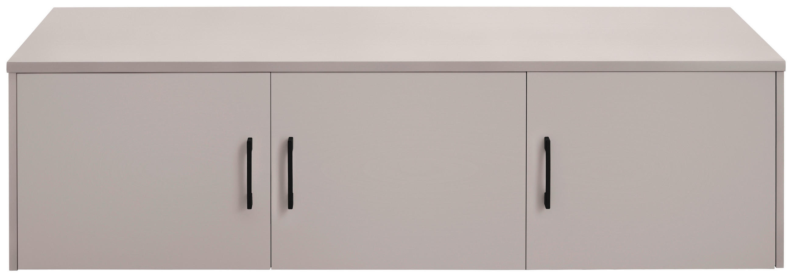 SZEKRÉNYRÁTÉT  - kasmírszínű/fekete, Basics, faalapú anyag/fém (157/43/54cm) - Xora