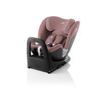 REBOARDER-KINDERSITZ Swivel  - Hellrosa/Schwarz, Basics, Kunststoff/Textil (56cm) - Britax Römer