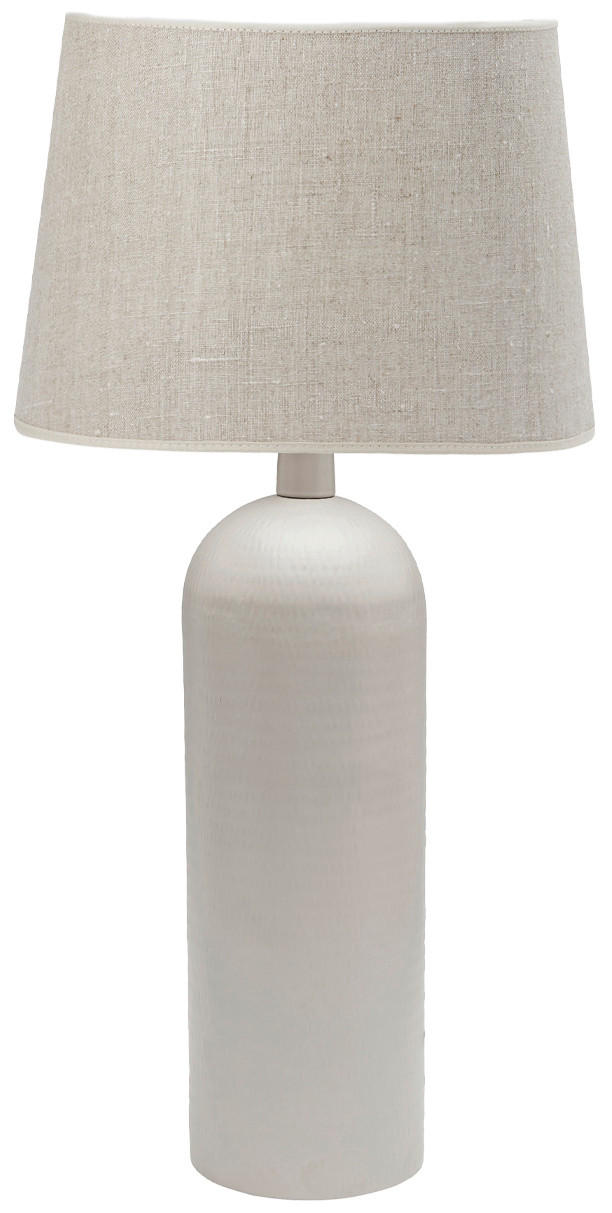 TISCHLEUCHTE 25/54/25 cm - Beige, Basics, Metall (25/54/25cm)
