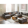 COUCHTISCH Eiche massiv Farbglas 75/60/41,5 cm rechteckig Anthrazit, Eichefarben  - Eichefarben/Anthrazit, Design, Glas/Holz (75/60/41,5cm) - Waldwelt