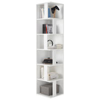 REGAL KUTNI bijela  drvni materijal  - bijela, Basics, drvni materijal (38/186/38cm) - Boxxx