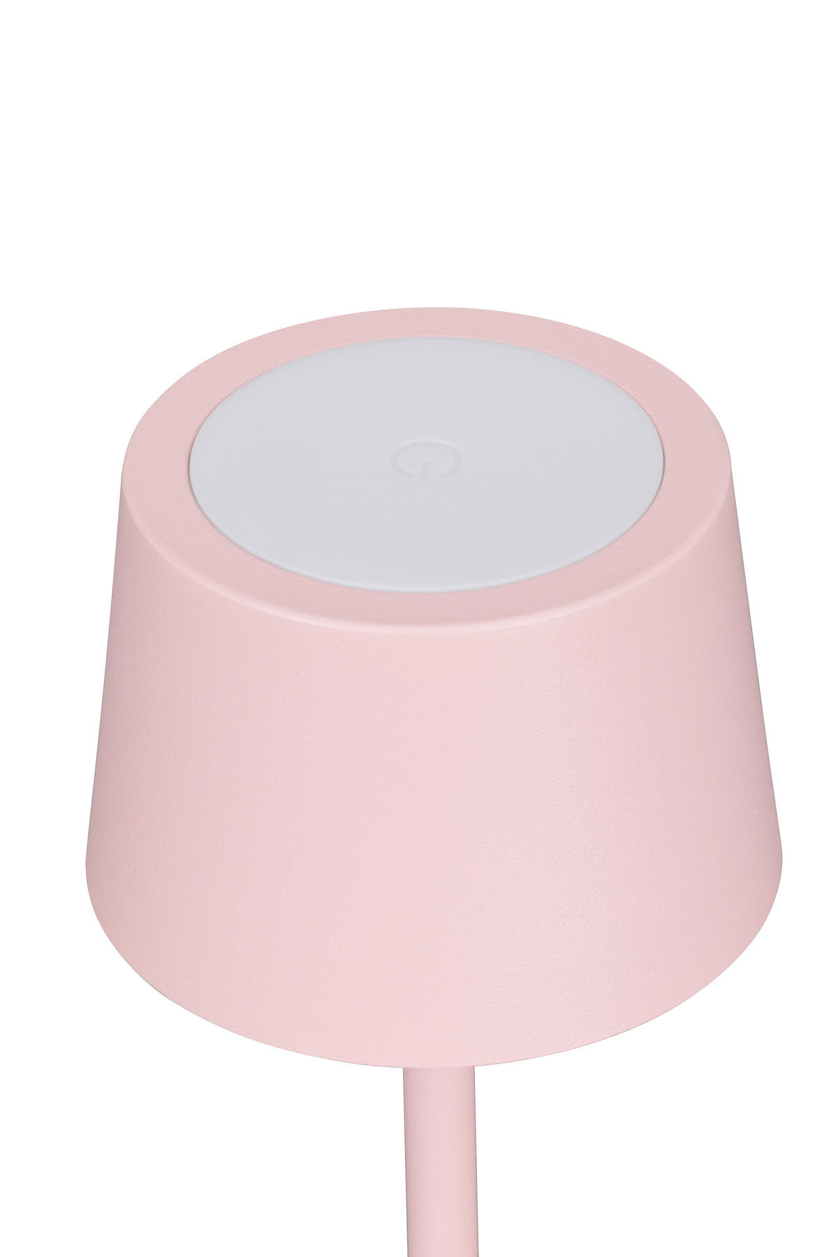 STOLNÍ LAMPA NA BATERIE, 9/22 cm  - růžová, Basics, kov (9/22cm) - Novel