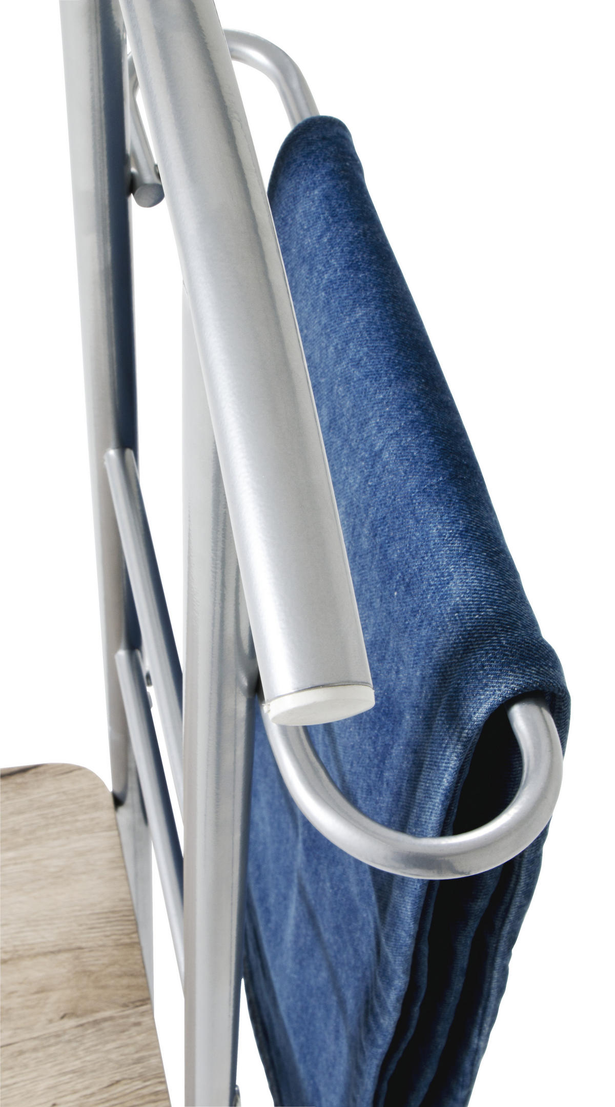 HERRENDIENER Silberfarben, Eichefarben  - Eichefarben/Silberfarben, Design, Holzwerkstoff/Metall (46/109/46cm) - Carryhome