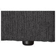 SCHLAFSOFA  mit Stoffauswahl, Liegefunktion, Rücken echt Webstoff Schwarz  - Schwarz, KONVENTIONELL, Kunststoff/Textil (224/90/107cm) - Carryhome
