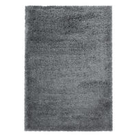 HOCHFLORTEPPICH 80/150 cm Fluffy 3500 Lightgrey Hellgrau  - Hellgrau, Basics, Textil (80/150cm)