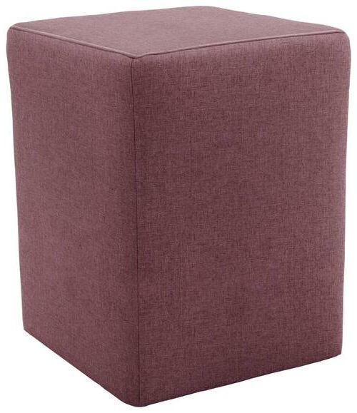 HOCKER Webstoff Beere  - Beere/Silberfarben, Design, Kunststoff/Textil (38/47/38cm) - LOOKS by W.Joop